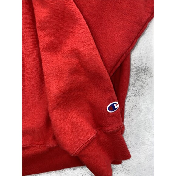 Vintage Champion Authentic Athletic Apparel Red 3XL Crewneck Sweatshirt C240 - Picture 3 of 8